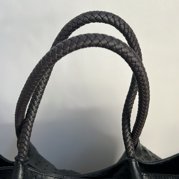 Gunas New York -Naomi - Black Vegan Leather Tote Bag Retails $175 - Picture 4 of 12